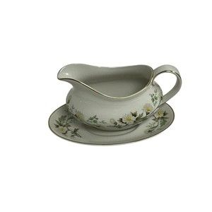 Royal Doulton Clairmont TC 1033 Gravy Boat With Unattached Underplate England